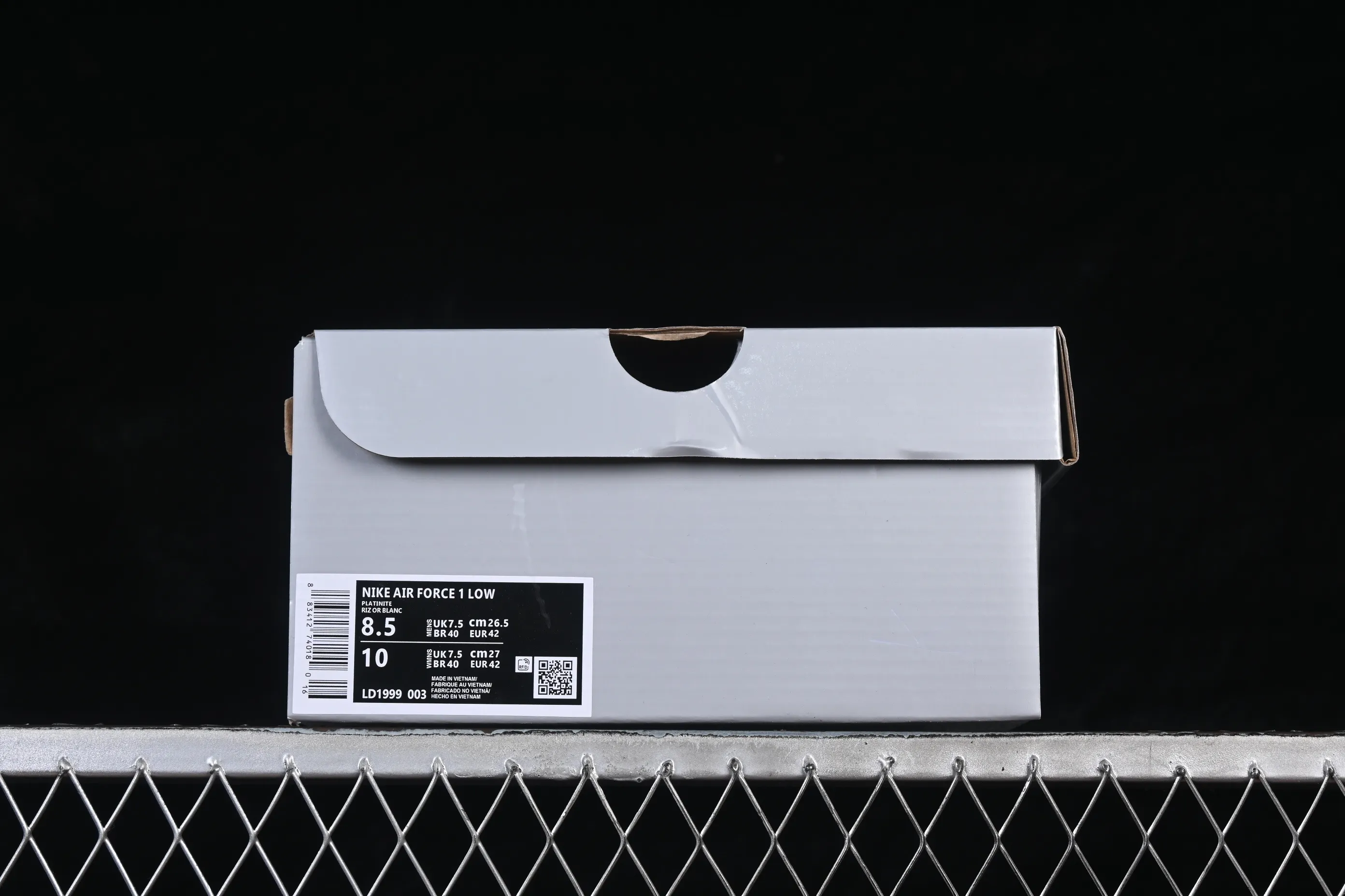 All categories Nk Air Force 1 Air Force series Nk Air Force 1 Low Air Force low top Nike Air Force 1'07 Low Supreme joint letter haze blue Air Force 1 low top casual sneakers LD1999-003